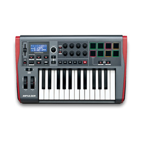 Novation Impulse 25 - 25 Tasten MIDI-Controller, Automap