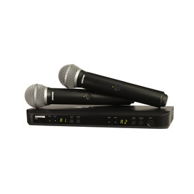 Shure BLX288E/PG58 S8 Dual Vokal Funksystem mit 2x PG58 Mikro