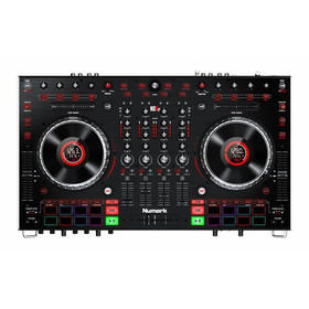 Numark NS6 II professioneller 4-Kanal DJ-Controller mit...