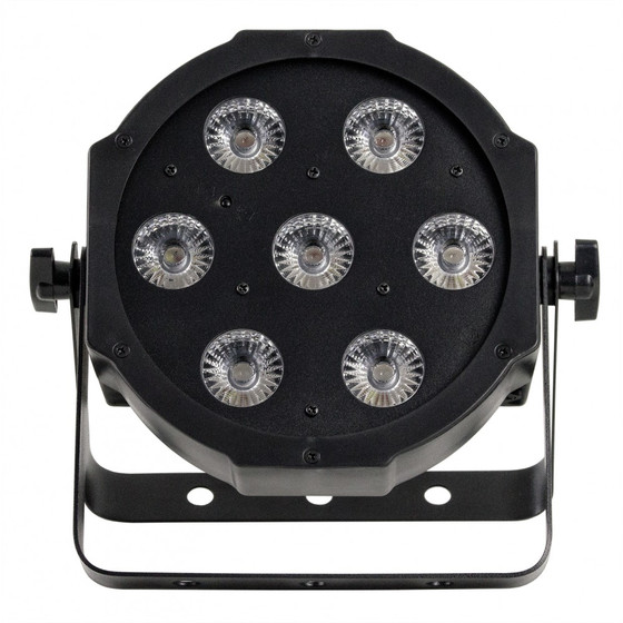 Involight SlimPAR766 LED Scheinwerfer mit 7x 6W 6in1 RGBWA/UV LEDs, 25 IR-Remote