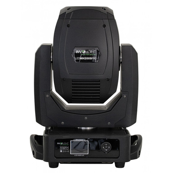 Involight LEDMH200SPRO Moving Head Spot Osram 200W LED Motor-Iris/Fokus 2 Prisma