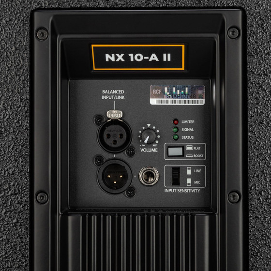 RCF NX 10-A II Aktiver Fullrangelautsprecher 1400 Watt 10/1 FIR PHASE
