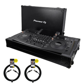 Bundle Pioneer DJ Opus-Quad  professionelles All-in-One DJ System inkl. Flightcase + XLR Kabel